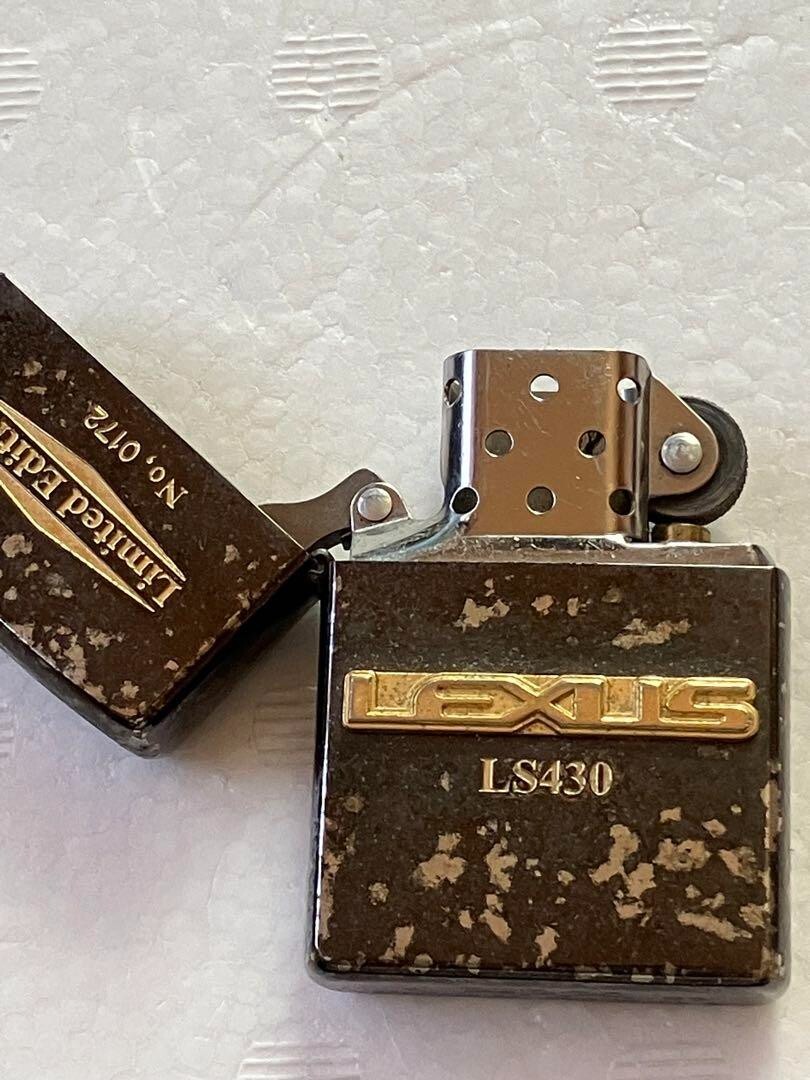ZIPPO LEXUS LS430 No.0172 Limited edition Rare Free shipping ZIPPO LEXUS LS430 No.0172 Limited edition Rare Free shipping