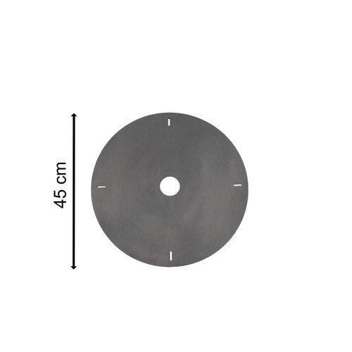 Forna a razzo Rocket Stove sistema a spina in acciaio 3 mm incl. piastra griglia - Foto 4 di 6
