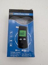 Digital Alcohol Tester Professional Alcohol Detector Breathalyzer EK987