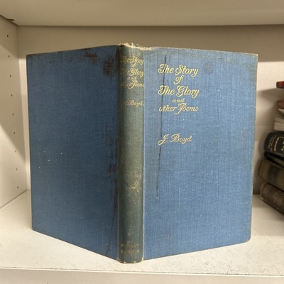 the story of the glory boyd poems 1900 Morgan Scott Extrem Rare Book L15