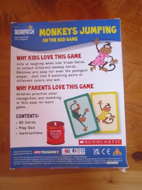 MONKEYS JUMPING ON THE BED GAME   NEW IN BOX  GREAT  ** MUST SEE *** - Image 2 of 3