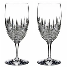 Waterford Lismore Diamond Essence Iced Beverage Set of 2