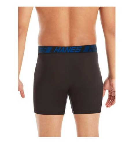 Hanes X-Temp Total Support Pouch Slip Boxer Uomo Anti-Sfregamento Confezione da 3 (Medio) - Foto 5 di 8