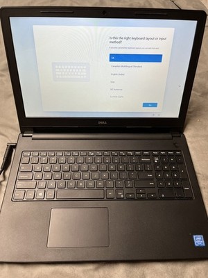 Dell Inspiron 15-3552 Intel Pentium N3700 1.60GHz 4GB 500GB Windows 11 DVD Drive