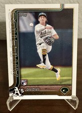 2025 Topps Series 1 - Jacob Wilson Base Rookie Card #314 (RC) Athletics