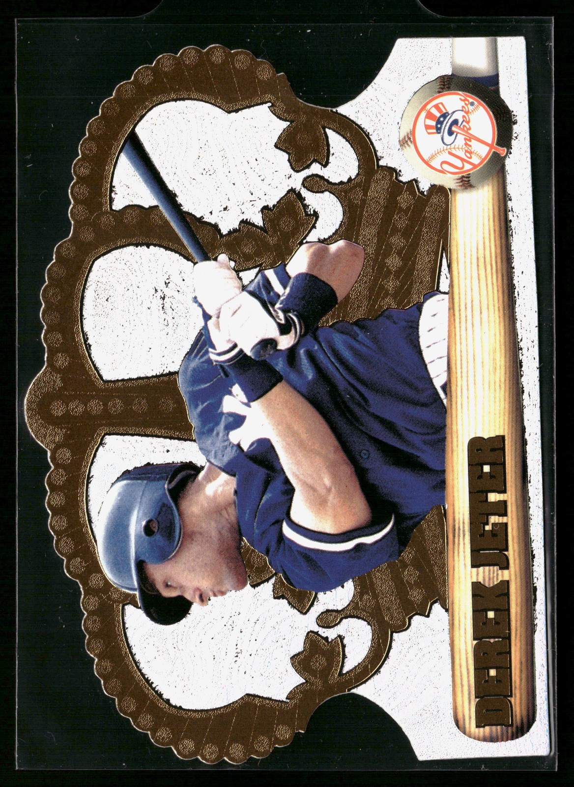 Derek Jeter 1998 Pacific Crown Royale #94 New York Yankees Die Cut