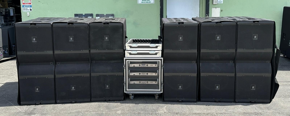 6) JBL VTX G28 Dual 18