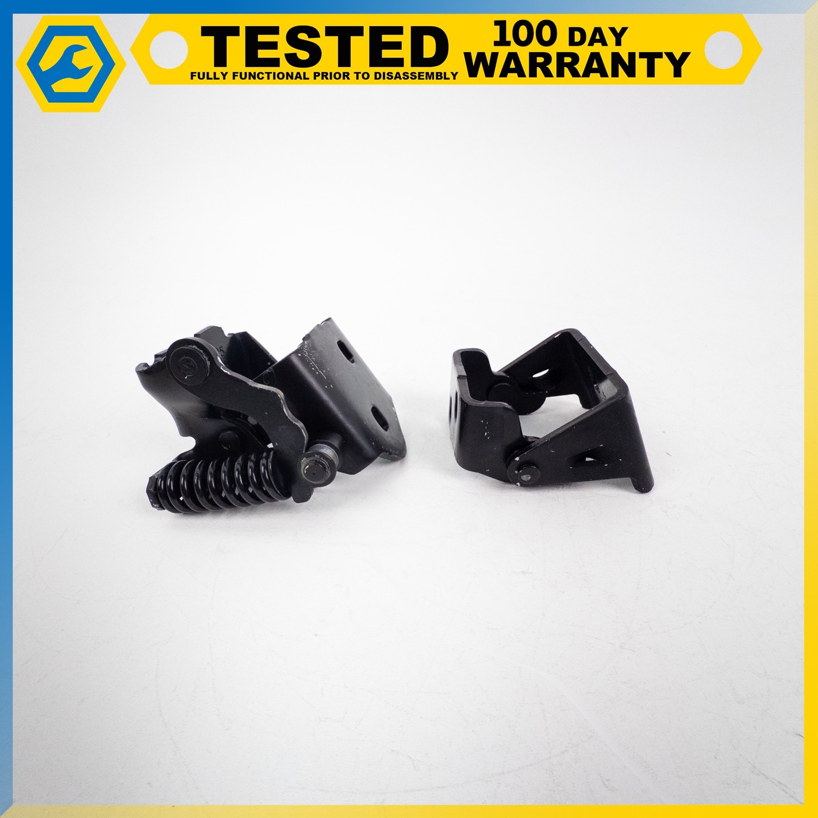 05-13 CHEVROLET CORVETTE C6 XLR FRONT RIGHT SIDE LOWER UPPER DOOR HINGE SET OEM