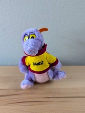 Vintage 1982 Disney Figment Purple Dragon Plush Disneyland Walt Disney World