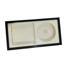 CD Display Stand Shatter Resistant CD Frame Display for Standing Desk Wall