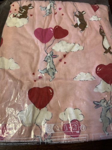 Boden Vestito Manica Lunga Bambina Pasqua Primavera Rosa 5-6 Y Palloncini Conigli - Foto 7 di 8
