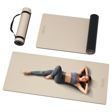 Extra Long  Wide Yoga Mat for Tall Men  Women,76''x32.6''x7mm - High Densit...