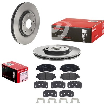 brembo BREMSSCHEIBEN 298mm + BELÄGE VORNE passend für SSANGYONG TIVOLI