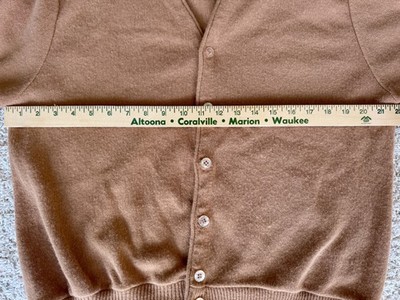 VTG Robert Bruce 70's Par-70 USA made Alpaca Wool Cardigan | eBay