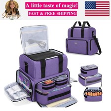 Large Tattoo Case with 3 Inner Removable Pouches, Tattoo Travel Case for Larg...