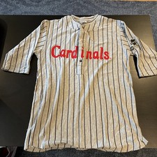 New St Louis Cardinals Jersey SGA XL Stadium Giveaway 100% Cotton Fabick 100 Yrs