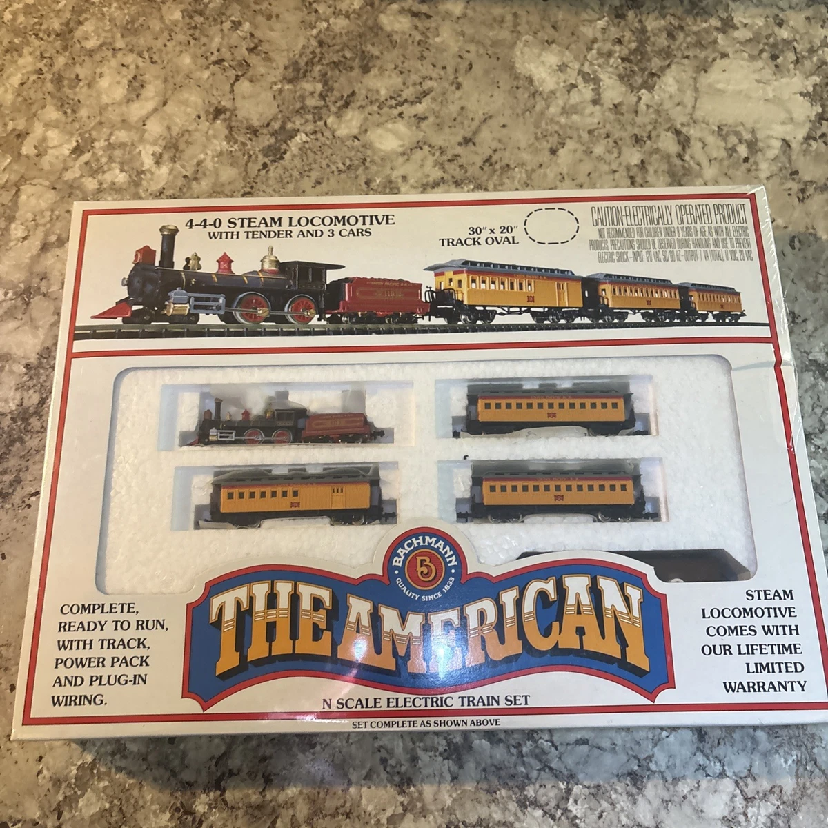 Bachmann N with Vintage Model Railroad Starter Sets & Packs for