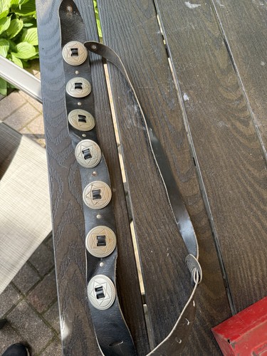 Vintage Levy’s Bass Guitar Strap 70s? Metal Conchos