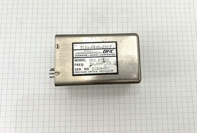 OAC Model OSC 49-35 10.000 MHz Precision Crystal Oscillator 5850-0100-100