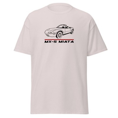 For Mazda MX-5 Miata Fans Car Tee T-Shirt Birthday Gift