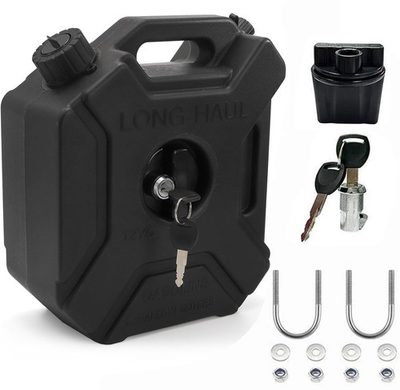 #ad 5L Gas Fuel Tank Gas Can Oil Storage Can For ATV UTV Gokart Motorcycle Car SUV $36.88