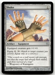 Shuko 159/165 Betrayers of Kamigawa Uncommon Artifact Equipment MTG