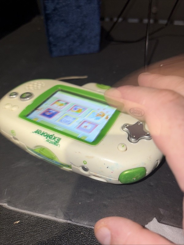 Leapster Explorer Leap Frog Handheld Game Console  And Games
