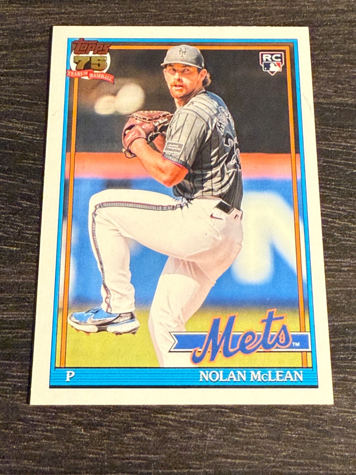 2026 Topps Series 1 1991 35th Anniversary Nolan McLean #T91-63