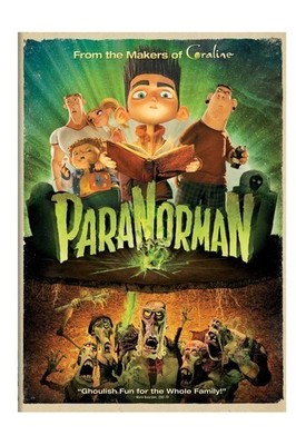 PARANORMAN (DVD) VG Disc + Cover Art - NO CASE