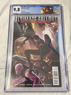 Ultimate Fallout #4 1:25 Djurdjevic Variant CGC 9.8 Custom Label - 1st Miles!!