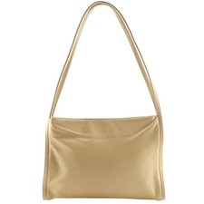LOEWE OFF Shoulder Bag Calfskin Beige Womens ...
