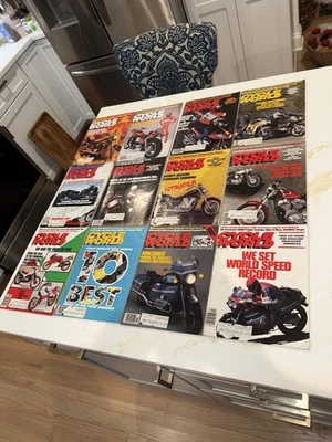 Cycle World Magazine Complete Year 1985 Vintage Motorcycle Racing 12 Issue Lot! - Image 1 of 3
