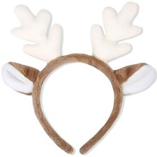 Deer Antlers Headband Animal Deer Ears Headbands for Women Reindeer Antlers