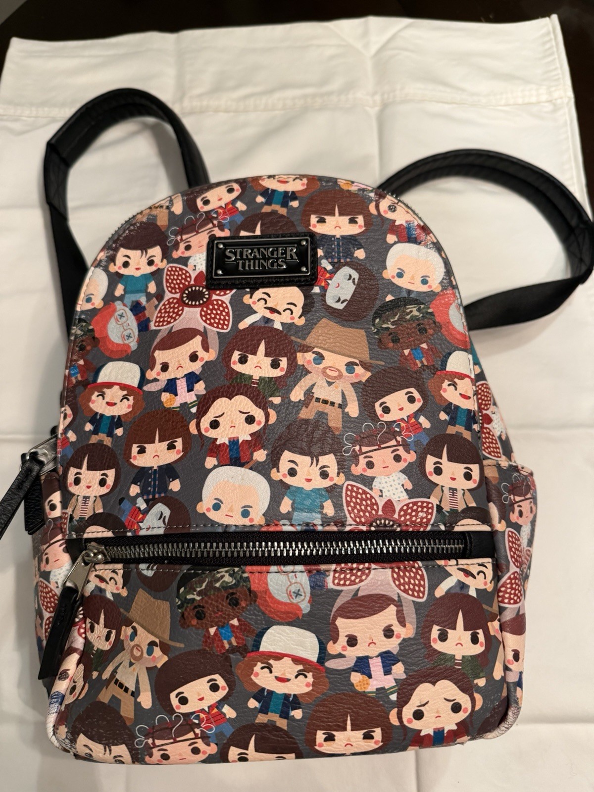 POPULAR STRANGER THINGS MINI BACKPACK WITH BLACK … - image 2