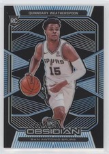 2019-20 Panini Obsidian FOTL Electric Etch Blue 1/16 Quinndary Weatherspoon 1u6