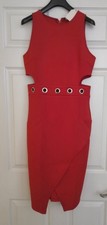 Sopranos Bodycon Eyelet Dress Size M