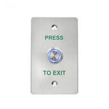 Waterproof Outdoor Push to Exit Button for ACS Control Door Applications