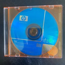 HP CD-R 52X 700MB 80min Blank Recordable Disc Slim Jewel Case Data Storage