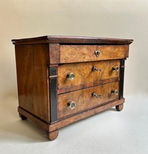 Originale Modellkommode 3-Schübe Empire um 1800/1820