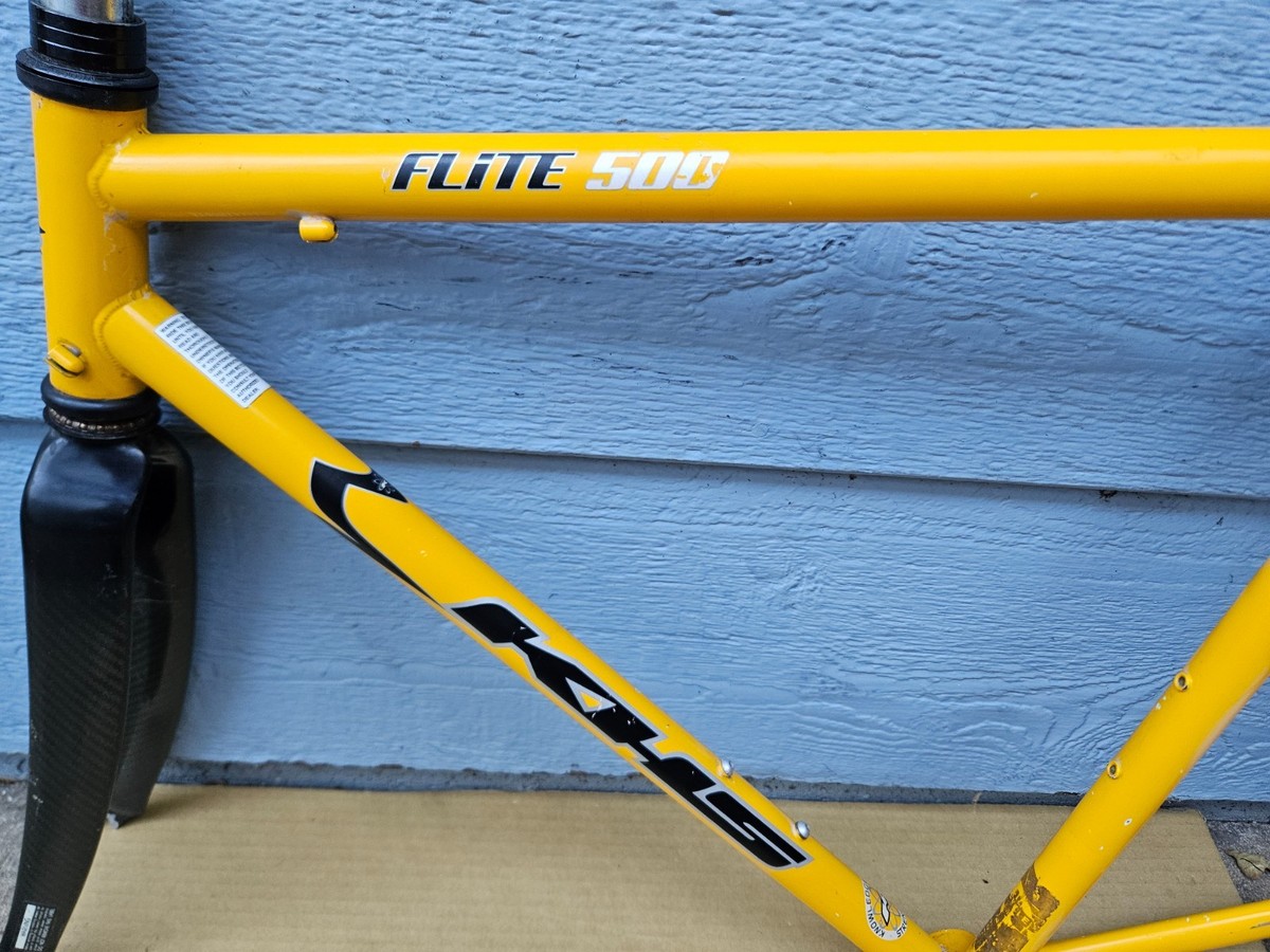56cm KHS Flite 500 Road Bike Frame Reynolds 520 Chromoly + Carbon