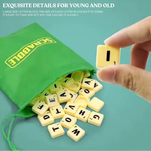 New & Sealed Original Scrabble Board Game Family Kids Adults Educational Toys - Image 3 of 4