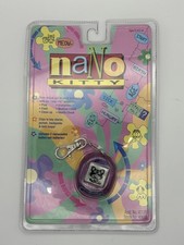 Sealed Vintage 1997 Playmates Nano Kitty Interactive Virtual Pet Version 1 NOS
