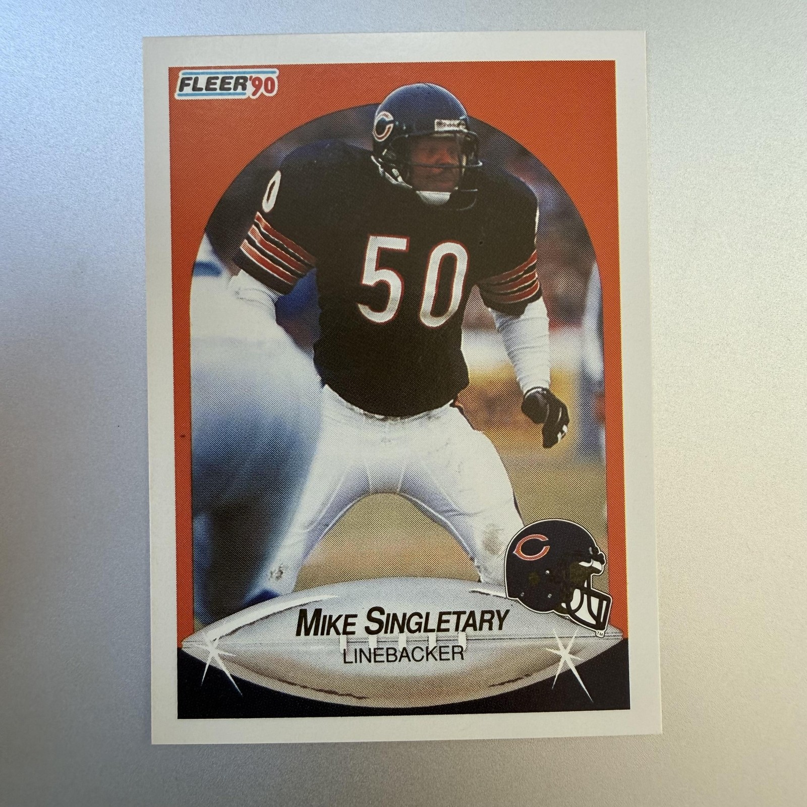 Mike Singletary #299 (Football Cards 1990 Fleer) — is it worth grading?
