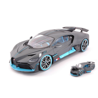 Bugatti Divo 2018 Carbon/Azur 1:18 Burago Auto Stradali -D- Neues Modell