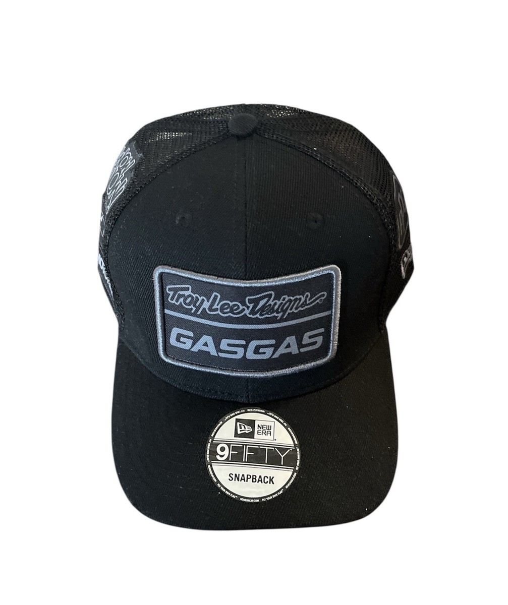 Troy Lee Designs TLD Gas Gas Team Trucker Hat Snapback Black/Gray