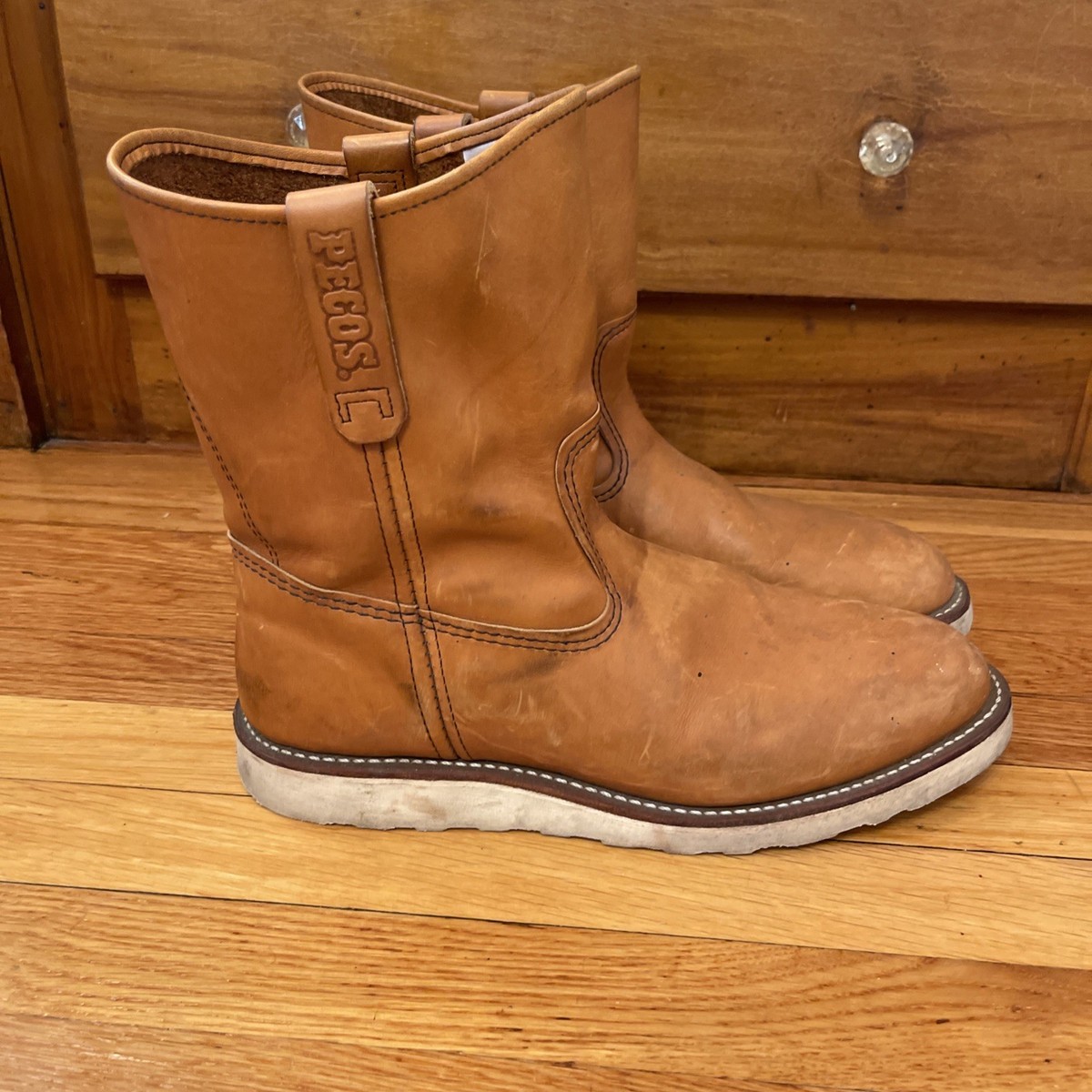 Red Wing Pecos 866 Traction Tred Boots Men's Size 12D | eBay