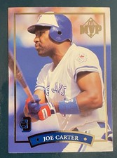 JOE CARTER MVP Donruss McDonalds Baseball Card 1992
