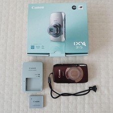 Canon IXY 31S Brown Digital Camera Tested Boxed w/ Accessories From Japan