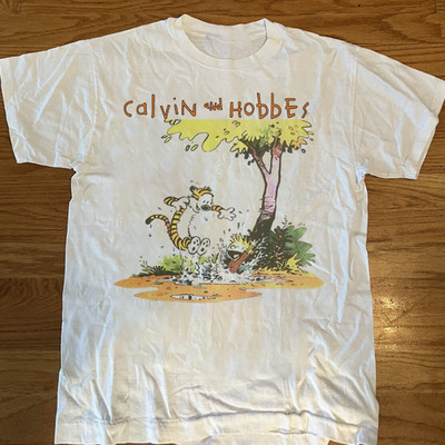 Calvin And Hobbes Let's Summer Tee Unisex Shirt Full Size S-5XL