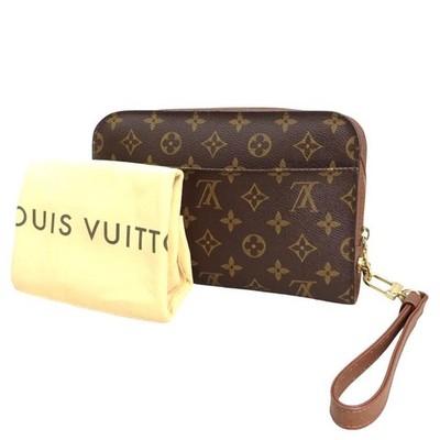 Vuitton Monogram Orsay Second Bag Clutch Bag